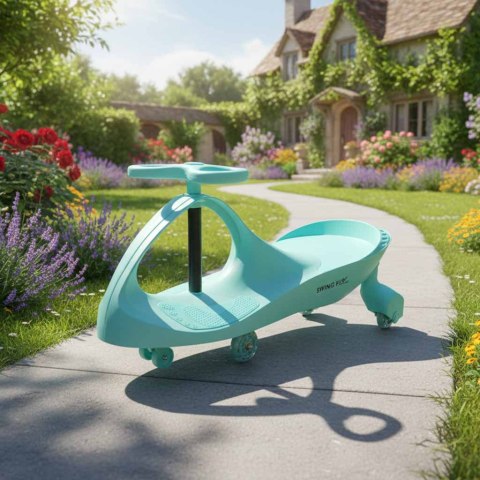 Jeździk grawitacyjny LED Swing Fix S3 świecące koła miętowy Kik Sp. z o. o. Sp. k.