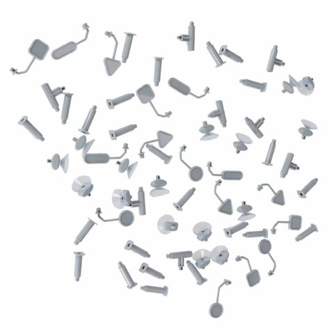 Klocki magnetyczne konstrukcyjne tor wyścigowy pociągi 140 elementów Kik Sp. z o. o. Sp. k.