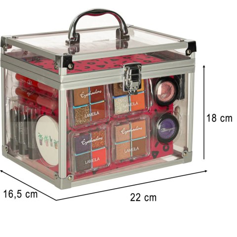 Kuferek zestaw kosmetyków do makijażu domowe spa walizka XXL Kik Sp. z o. o. Sp. k.