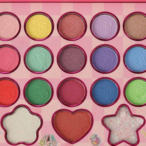 Kuferek zestaw kosmetyków do makijażu i paznokci makeup kosmetyki cienie lakiery szuflady syrenka Kik Sp. z o. o. Sp. k.