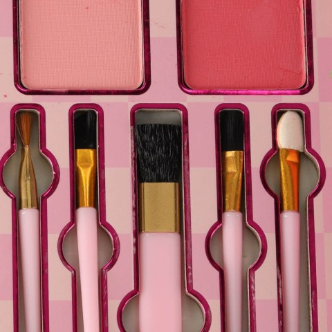 Kuferek zestaw kosmetyków do makijażu i paznokci makeup kosmetyki cienie lakiery szuflady syrenka Kik Sp. z o. o. Sp. k.