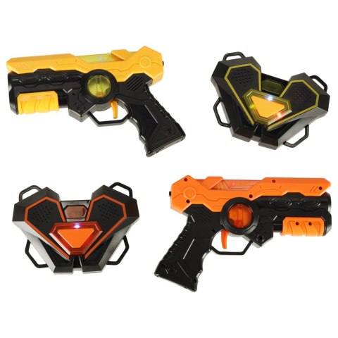 Paintball laserowy pistolet x 2 + tarcza interaktywna x 2 LASER TAG Kik Sp. z o. o. Sp. k.