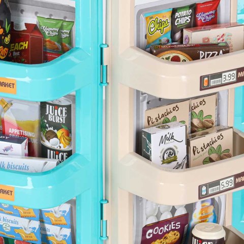 Sklep dla dzieci supermarket stragan wózek na zakupy akcesoria miętowy Kik Sp. z o. o. Sp. k.