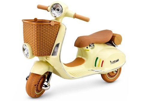 Skuter Na Akumulator Vespa XW-03 35W Beżowa