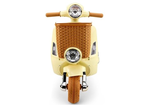 Skuter Na Akumulator Vespa XW-03 35W Beżowa