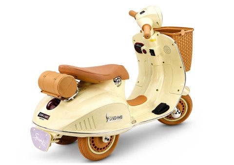 Skuter Na Akumulator Vespa XW-03 35W Beżowa