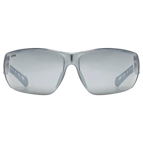 Okulary rowerowe UVEX Equate, white matt/mir.silver