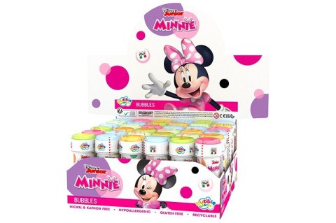 Bańki mydlane 60 ml Minnie display 36 sztuk