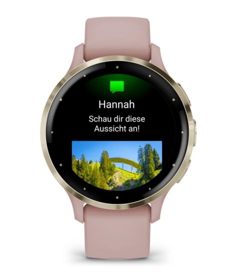 Zegarek Garmin Venu 3S, 41mm AMOLED Dust Rose