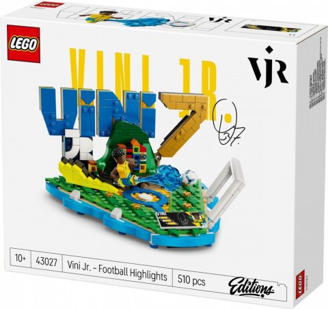 Klocki Editions 43027 Vini Jr. - piłkarskie momenty