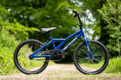 Rower BMX Huffy HX PRO 20" alu, czarno-niebieski (53000W)
