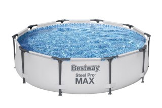 Basen Ogrodowy Stelażowy Okrągły 305 x 76 cm Bestway 56406