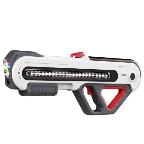 Duży Pistolet Karabin W12 Elektryczny Na Wodę LED Biały 60cm