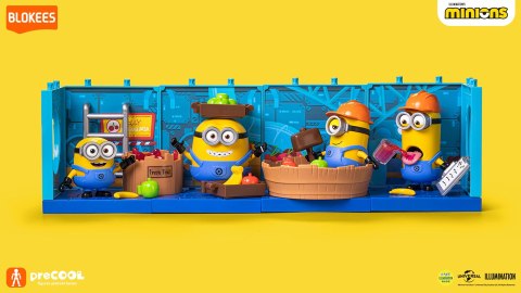 BLOKEES MINIONS preCOOL S1 - BOB THE FRUIT KEEPER
