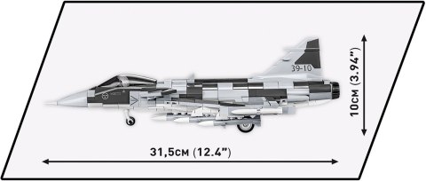Klocki Armed Forces SAAB Jas 39 Gripen E 480 klocków