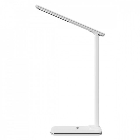 Lampa biurkowa LED z ładowarką indukcyjną LEDITOU MT222 (Biała)
