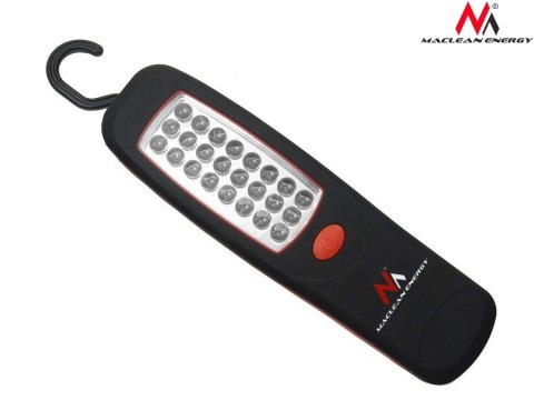 Lampa warsztatowa 24 LED Magnes hak MCE03 3xAAA