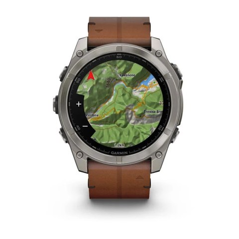 Zegarek sportowy Garmin Fenix 8 Amoled 51mm Sapphire Graphite Carbongrey