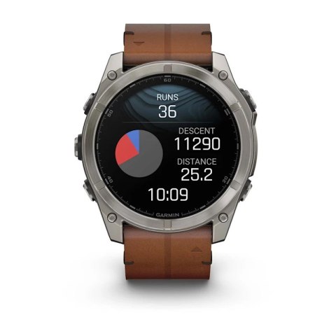 Zegarek sportowy Garmin Fenix 8 Amoled 51mm Sapphire Graphite Carbongrey