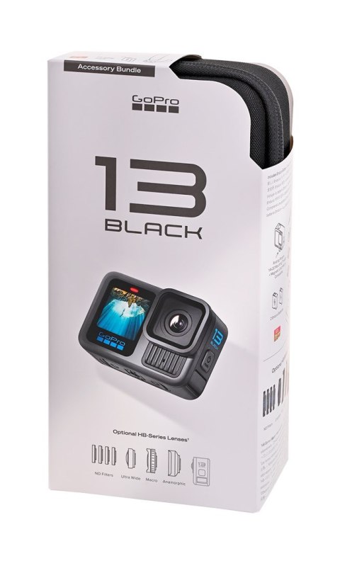 GoPro HERO13 Black Accessories Bundle - kamera sportowa 5.3K z akcesoriami
