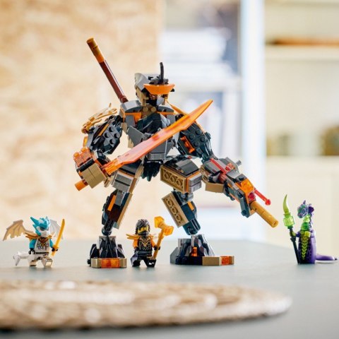 Klocki Ninjago 71854 Mech specjalny Colea i Zane w smoczej zbroi