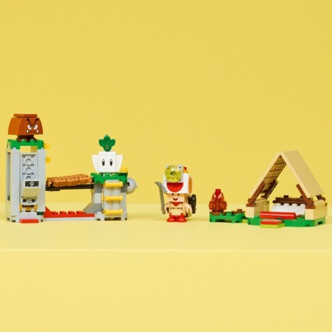 Klocki Super Mario 72040 Captain Toad i obóz