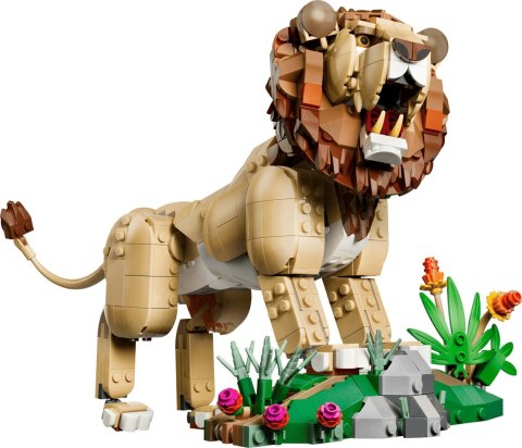 LEGO Creator 3w1 31386 - Dzikie zwierzęta: Dumny lew