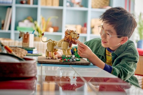 LEGO Creator 3w1 31386 - Dzikie zwierzęta: Dumny lew