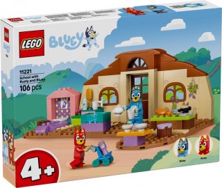 Klocki Bluey 11221 Szkoła z Ryżykiem i Blue
