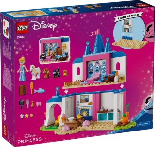 LEGO Disney 43283 - Zamek Kopciuszka i jej zwierzęcych przyjaciół