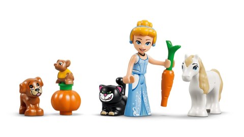 LEGO Disney 43283 - Zamek Kopciuszka i jej zwierzęcych przyjaciół