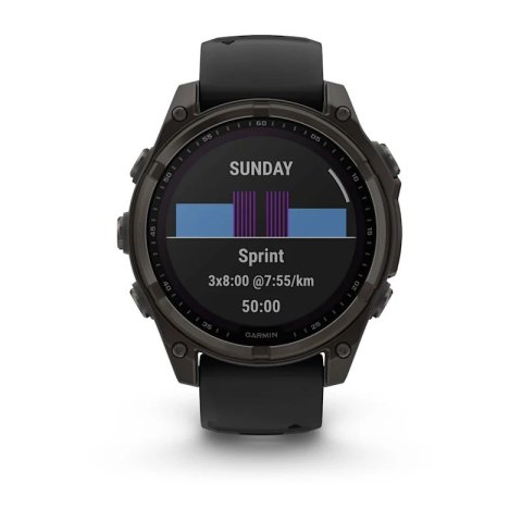 Garmin Fenix 8 47mm AMOLED Solar Sapphire Titanium Carb
