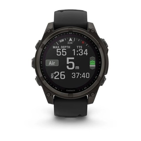 Garmin Fenix 8 47mm AMOLED Solar Sapphire Titanium Carb