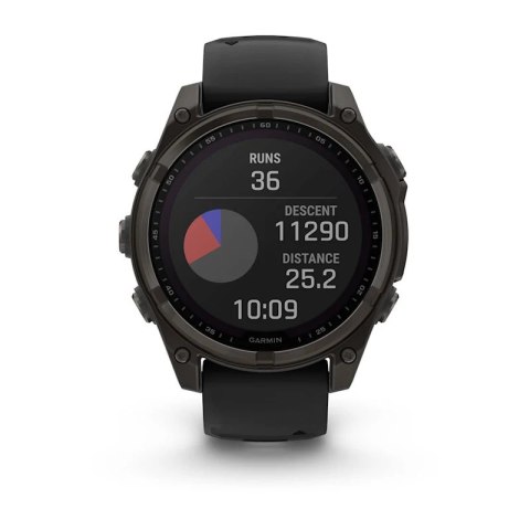 Garmin Fenix 8 47mm AMOLED Solar Sapphire Titanium Carb