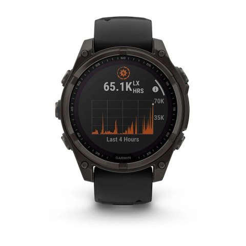 Garmin Fenix 8 47mm AMOLED Solar Sapphire Titanium Carb