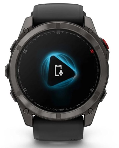 Zegarek Garmin Fenix 8, 51mm AMOLED czarny