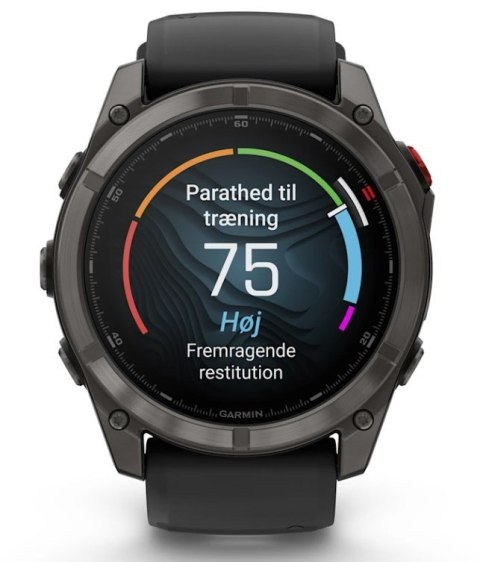 Zegarek Garmin Fenix 8, 51mm AMOLED czarny