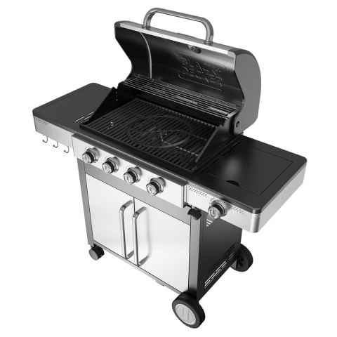 Grill gazowy Black+Decker BXOG16550E (4 palniki x 3.6 kW + 1 palnik 2.1 kW)