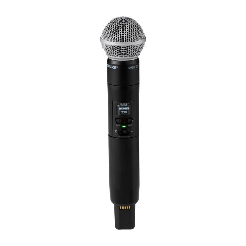 Shure SLXD24D+E/58 - Podwójny system bezprzewodowy z kapsułami SM58