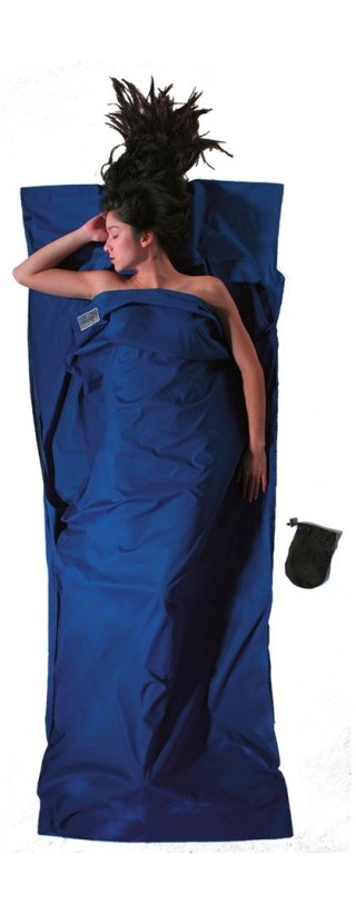 Wkładka do śpiwora Cocoon TravelSheet Cotton, ultramarine blue
