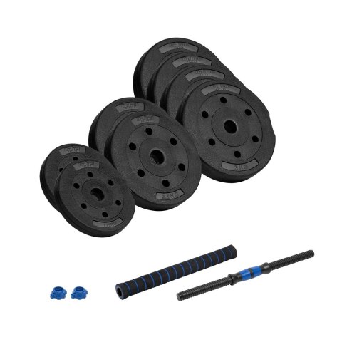 REBEL ACTIVE HANTEL BITUMICZNY REGULOWANY Z ŁĄCZNIKIEM 1X20KG, RBA-2302-1