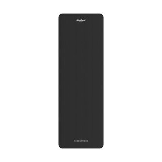 REBEL ACTIVE MATA GIMNASTYCZNA DO ĆWICZEŃ JOGA, PILATES, FITNESS, 183X61CM, GRUBOŚĆ 6MM, MATERIAŁ TPE, CZARNA RBA-3151-BK