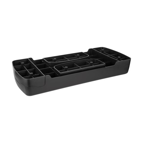 REBEL ACTIVE STEP DO AEROBIKU I ĆWICZEŃ FITNESS, 2 STOPNIE, 68CM, CZARNY RBA-3228-BK