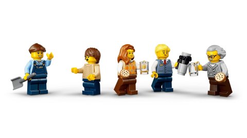 LEGO City 60511 - Retro pociąg z lokomotywą parową