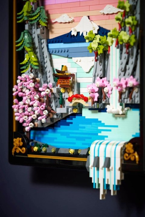 LEGO Art 31218 - Japoński krajobraz z kwitnącą wiśnią