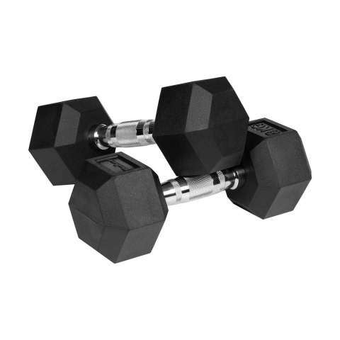 REBEL ACTIVE HANTLE ŻELIWNE GUMOWANE HEX 2X8KG RBA-2325-08