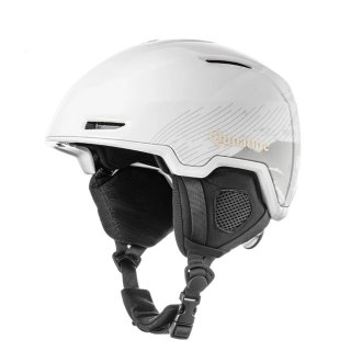 Kask narciarski snowboardowy z nausznikami rozmiar L - biały ROCKBROS