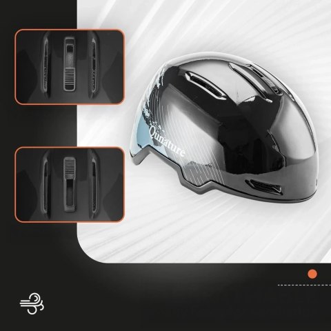 Kask narciarski snowboardowy z nausznikami rozmiar M - czarny ROCKBROS