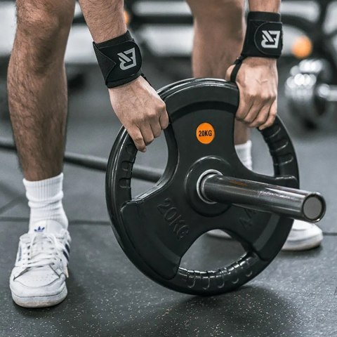 Opaska sportowa stabilizująca na nadgarstek czarna - 2 szt. ROCKBROS