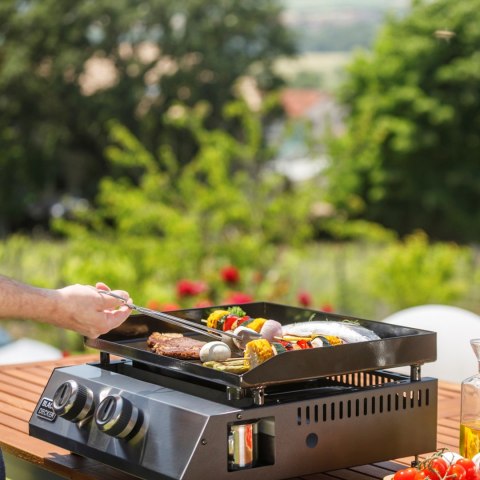 Grill gazowy BXOP4900E Black+Decker 2 palniki | 2,45kW | automatyczny zapłon | 450 x 360 mm